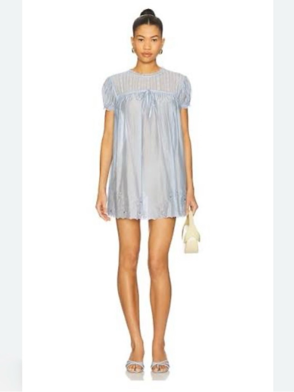 Danielle Guizio Aviva Baby Blue Dress XXS